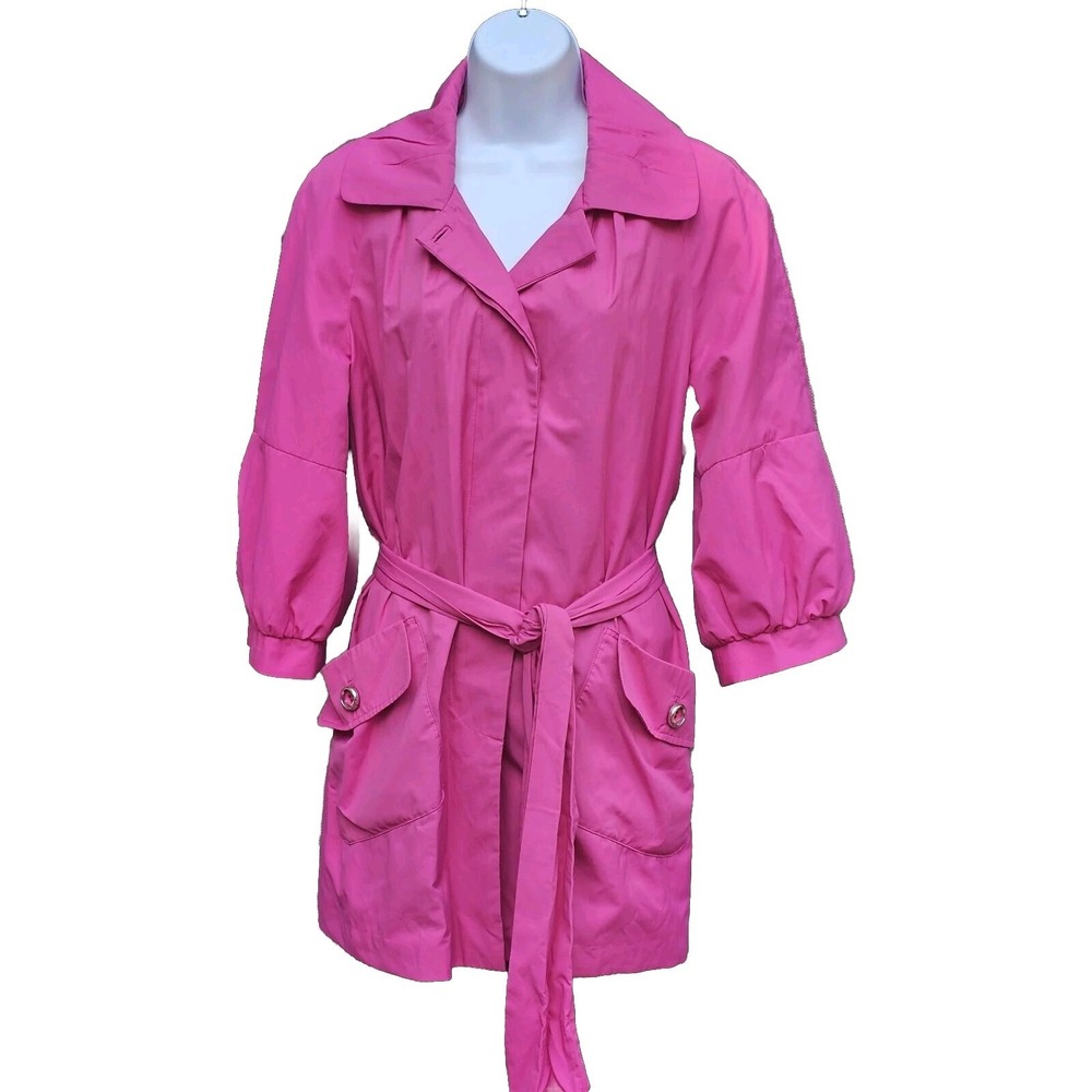Apostrophe trench Coat Mid Length Jacket Water Resistant Fit & Flare Womens Med
